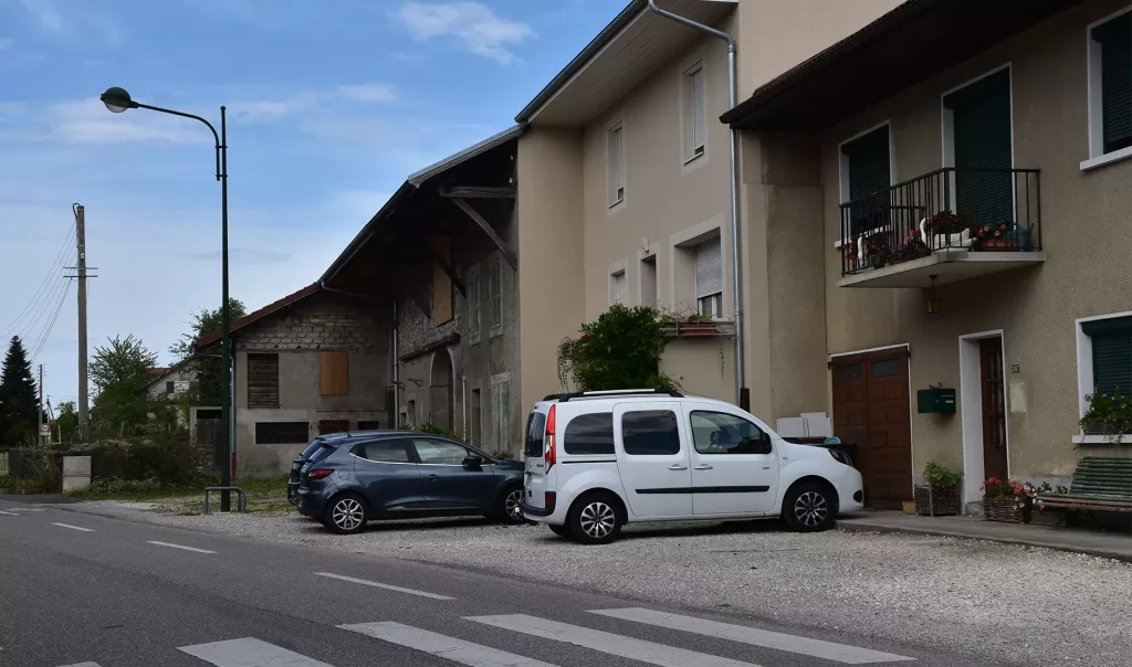 Photo de 2023 du quartier des Bileux à saint-cergues